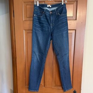 Madewell Women's 9” high rise skinny skinny Jeans